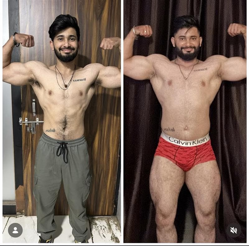 Client transformation — Size and strength gain